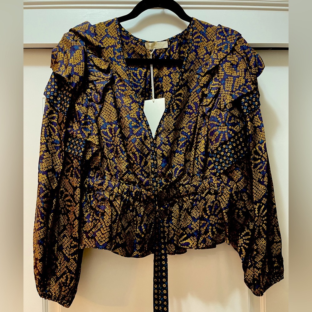 Ulla Johnson Hemlock Indra Blouse Size 8 BNWT - Picture 2 of 5